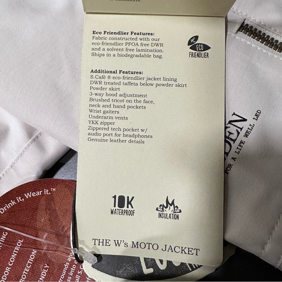 NWT Holden W’s Moto Jacket Small - Picture 15 of 15